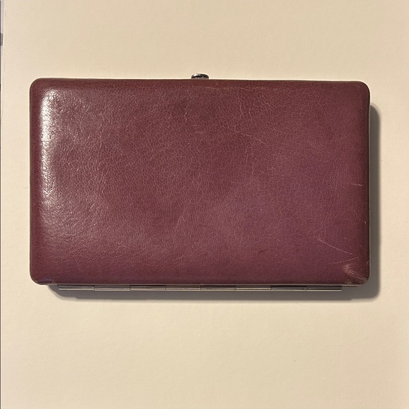 Purple Abas leather wallet - Picture 2 of 5